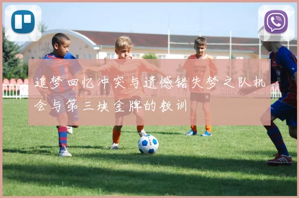 追梦回忆冲突与遗憾错失梦之队机会与第三块金牌的教训